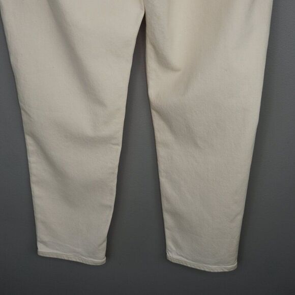 New Joe's Jeans The Diego Denim Trouser Tapered + Cropped in Ecru size 36 - Picture 13 of 16